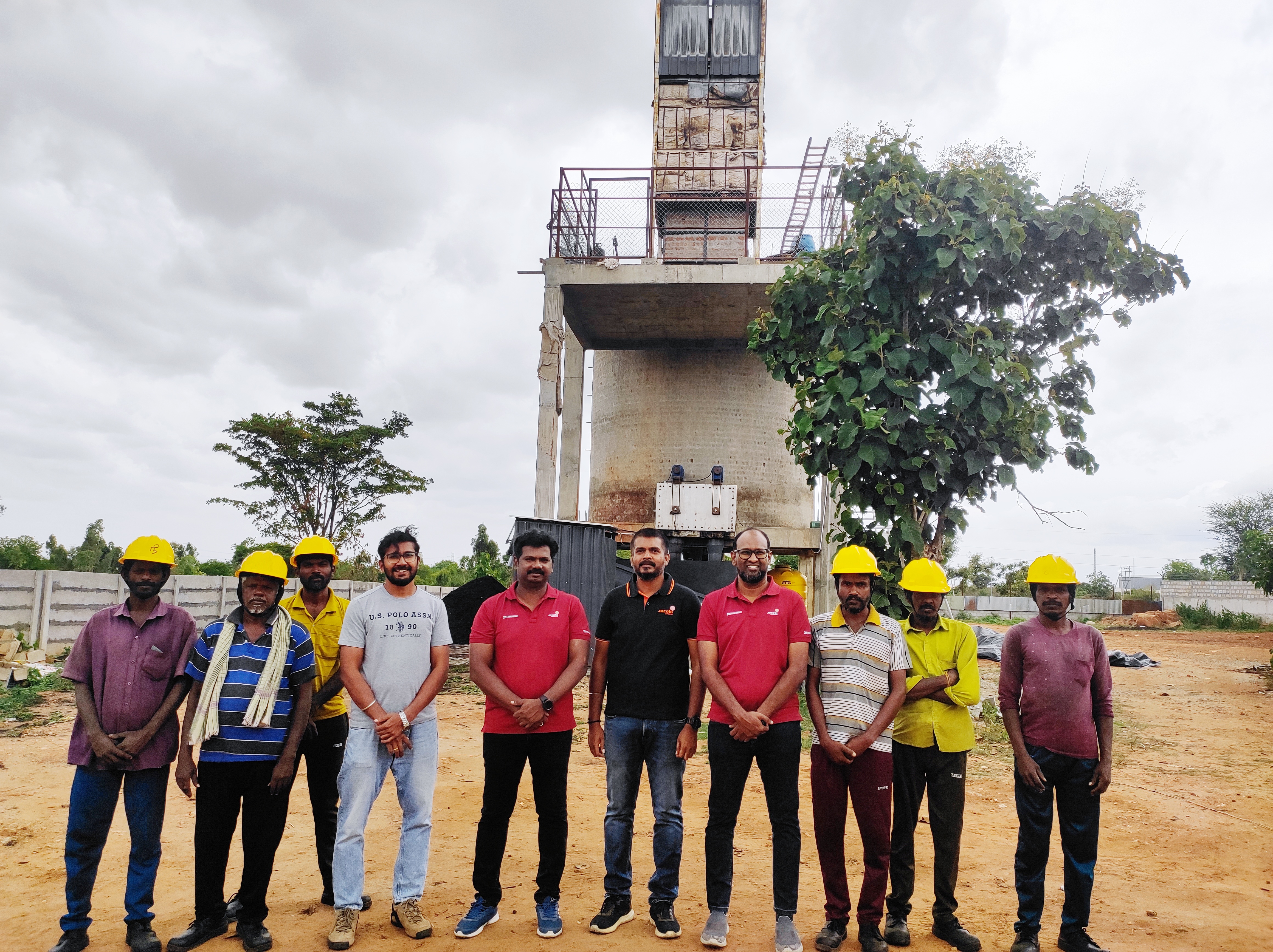 Jacobi and Nova Carbon plant managers visit