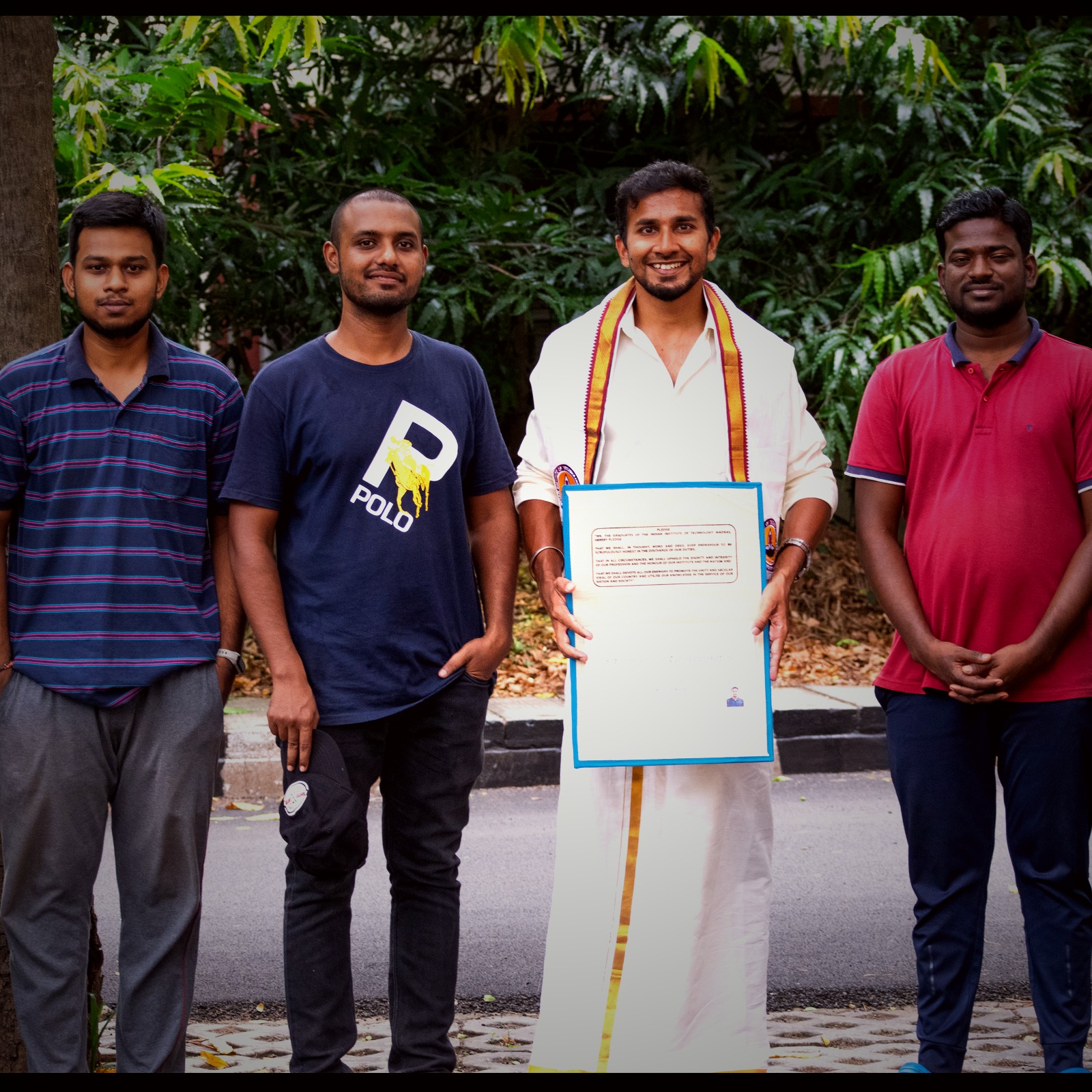 PhD graduation — IIT Madras
